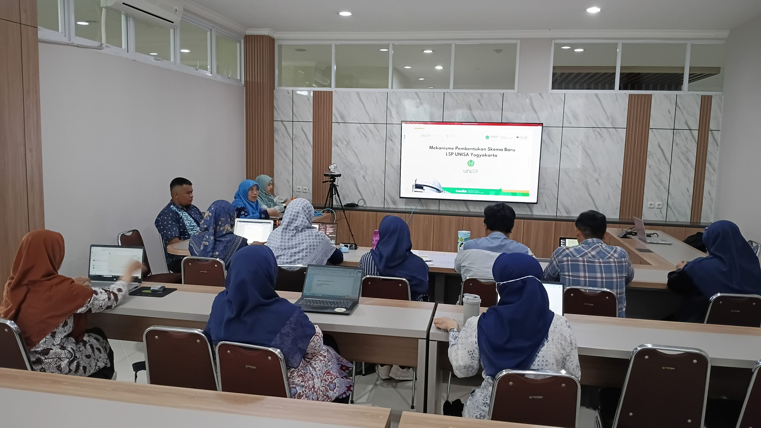 LSP UNISA Yogyakarta dan Program Studi Gelar Forum Konsolidasi untuk Penjajagan Skema Sertifikasi Baru
