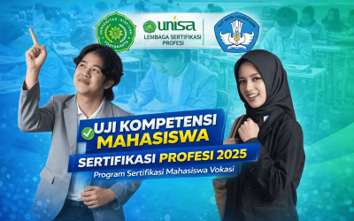 Dokumentasi Pelaksanaan Uji Kompetensi Mahasiswa Vokasi UNISA Yogyakarta dalam Program Hibah Kemendiktisaintek 2025